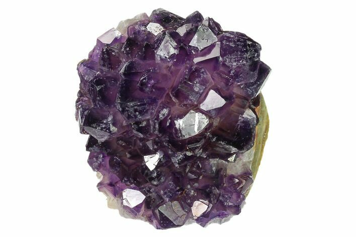 Amethyst Cut Base Crystal Cluster - Uruguay #135103